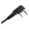 Microfone mini ptt p/ HT Radio Baofeng 5r 6r 777s UV82 - Image 3
