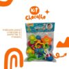 Brinquedo para Bebês Kit Com 7 Chocalhos Pacote Econômico - Image 3
