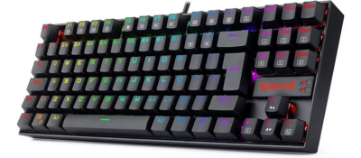 Teclado Mecânico Gamer Redragon Kumara, Anti-Ghosting, RGB, Switch Outemu Blue, ABNT2, Preto, PT - Image 6