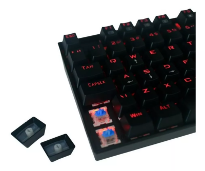 Teclado Gamer Mecânico Redragon Kumara K552 Qwerty Outemu Blue Português Brasil Cor Preto - Image 4