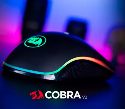 Mouse Gamer Redragon Cobra, Chroma RGB, 10000DPI, 7 Botões, Preto - M711 V2 - Image 5