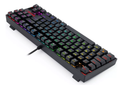 Teclado Mecânico Gamer Redragon Kumara, Anti-Ghosting, RGB, Switch Outemu Blue, ABNT2, Preto, PT - Image 4
