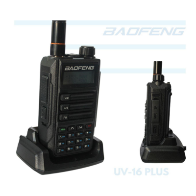 Rádio Comunicador Baofeng UV-16 Dual band 8W de potência e antena de ganho - Imagem 3
