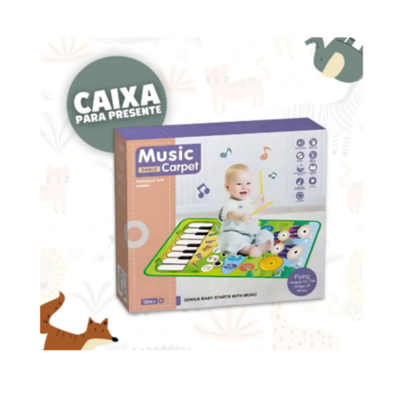 Tapete Piano Teclado Musical Grande Infantil Crianças Bebe Tapete Musical Infantil - Image 2