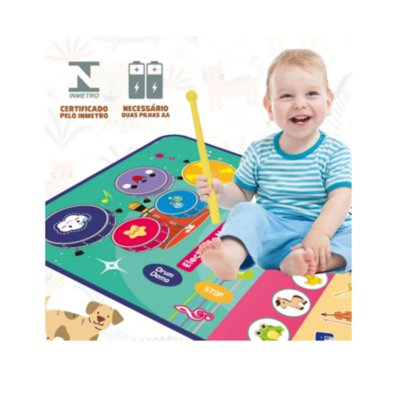 Tapete Piano Teclado Musical Grande Infantil Crianças Bebe Tapete Musical Infantil - Image 6