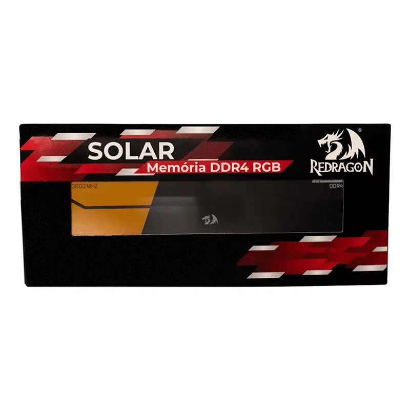 Memória Redragon Solar RGB, 8GB, 3600Mhz, DDR4, CL18 - GM-805 - Imagem 2