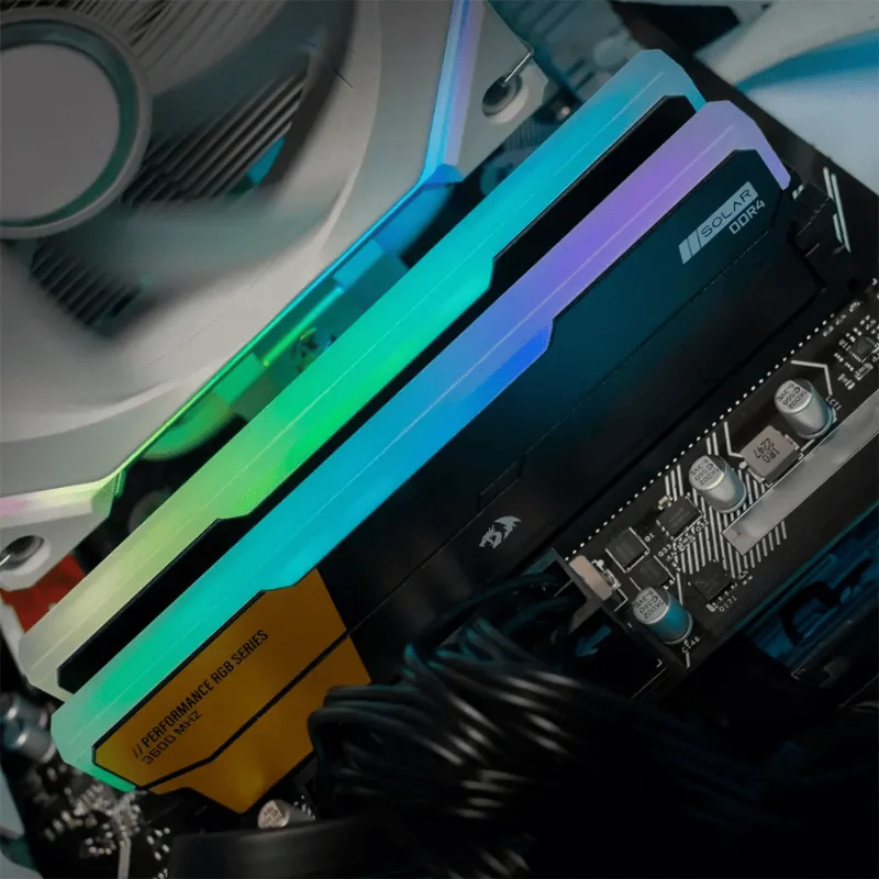 Memória Redragon Solar RGB, 8GB, 3600Mhz, DDR4, CL18 - GM-805 - Imagem 3