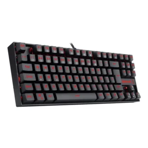Teclado Gamer Mecânico Redragon Kumara K552 Qwerty Outemu Blue Português Brasil Cor Preto