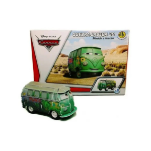 Quebra cabeça Disney 3D com mecanismo de fricção