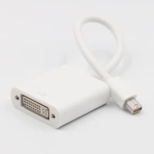 Adaptador Mini DisplayPort para DVI HDMatters - Conexão Plug & Play, até 1920x1200 e 1080p