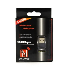 Adaptador Nano USB Wireless BGN – Wi-Fi 2.4GHz para Conexão Rápida e Segura