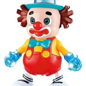 Boneco Palhaço Eletrônico com Luzes e Som para Decoração - Marca YJToys
