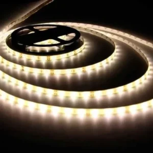 Fita LED 5m 300 LEDs Branco Quente 3000K IP65 SMD 3528 - Iluminação Econômica e Flexível
