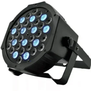 Refletor Canhão LED 36 Leds RGB com Strobo e DMX Bivolt 110v/220v   ( sem dados de estoque)