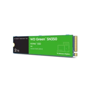 SSD WD Green SN350 2TB M.2 2280 NVMe - Desempenho Rápido e Econômico para Atualização de Computadores