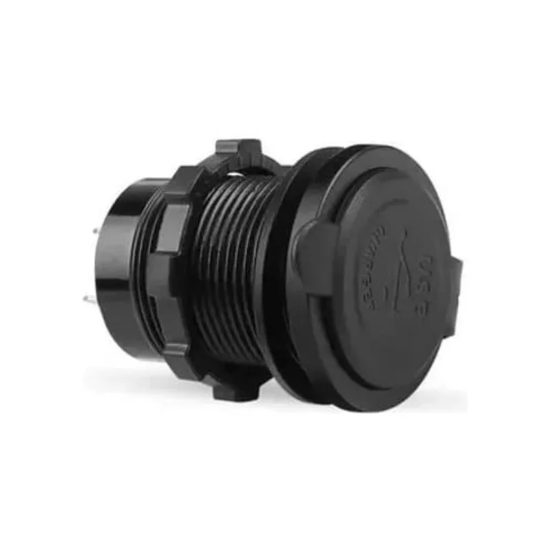 Tomada Soquete USB 12V/24V para Carro, Moto, Barco - Saída 5V com 2 Portas USB (1A e 2.1A) - Imagem 3