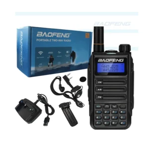 Rádio Comunicador Baofeng UV-16 Dual band 8W de potência e antena de ganho