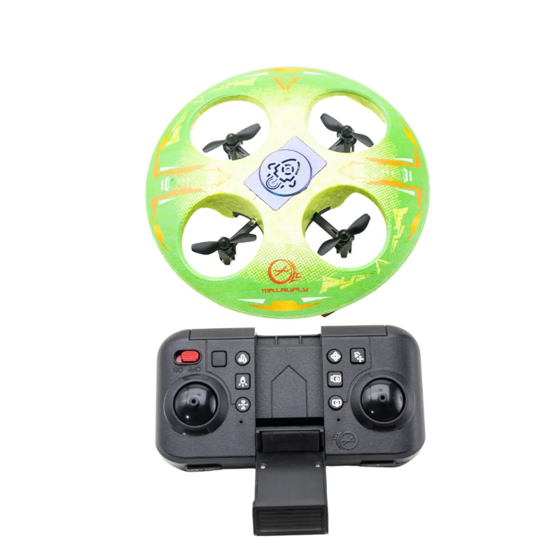 Drone Infantil Ufo Com Câmera Hd Luzes e 2 Baterias Controle Fácil - Imagem 5
